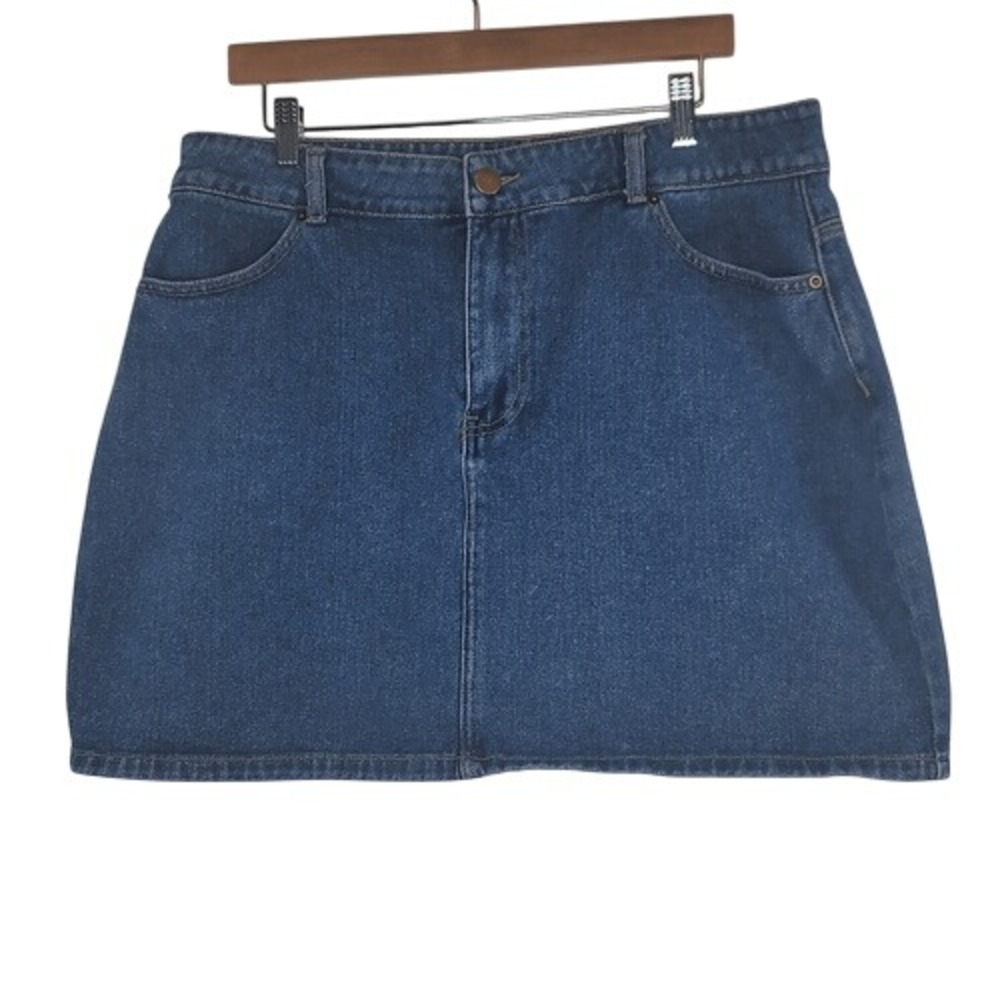 Forever 21โ Denim Blue Mini Skirt